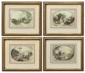 (4) DECORATIVE ROCOCO STYLE PR