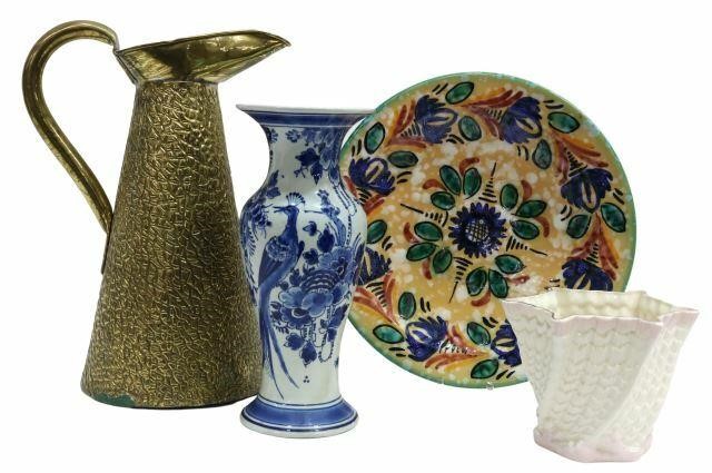 (4) DECORATIVE TABLE ITEMS:
