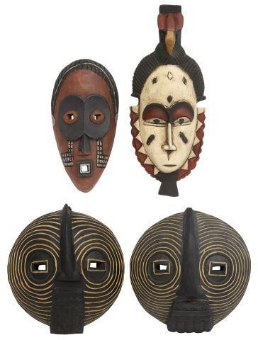 (4) DECORATIVE WEST & CENTRAL