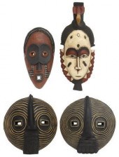 (4) DECORATIVE WEST & CENTRAL