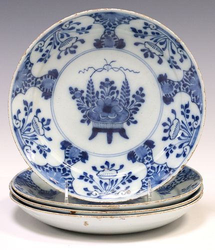 (4) DELFT BLUE &AMP; WHITE