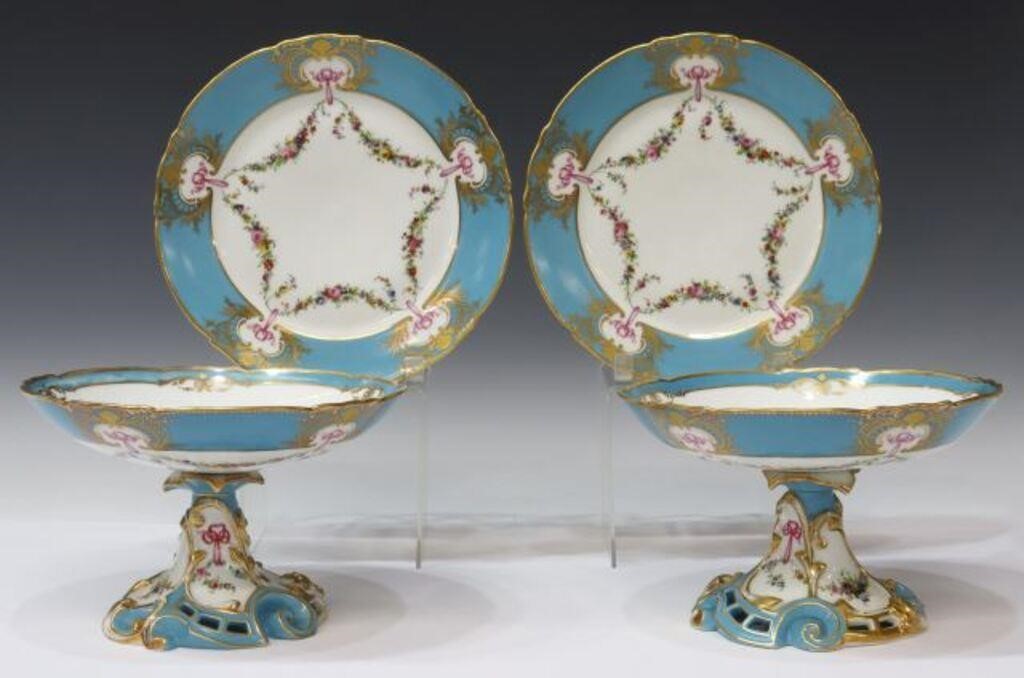 4) DENUELLE PARIS PORCELAIN