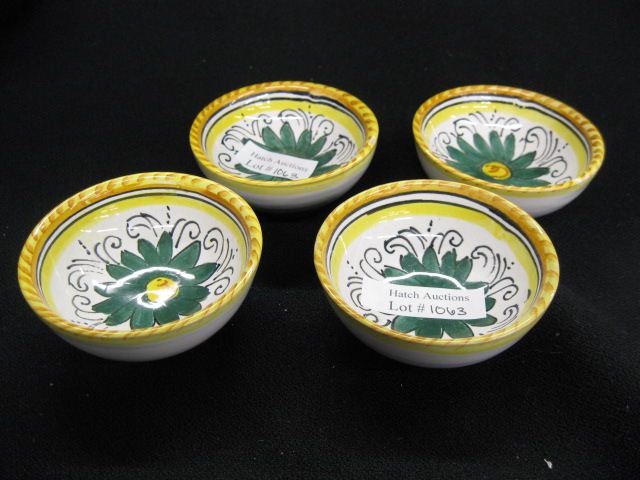 4 Deruta Italian Faience Pottery