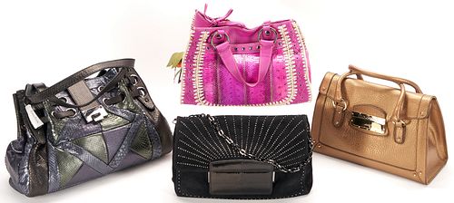 4 DESIGNER BAGS, INCL. DOLCE &