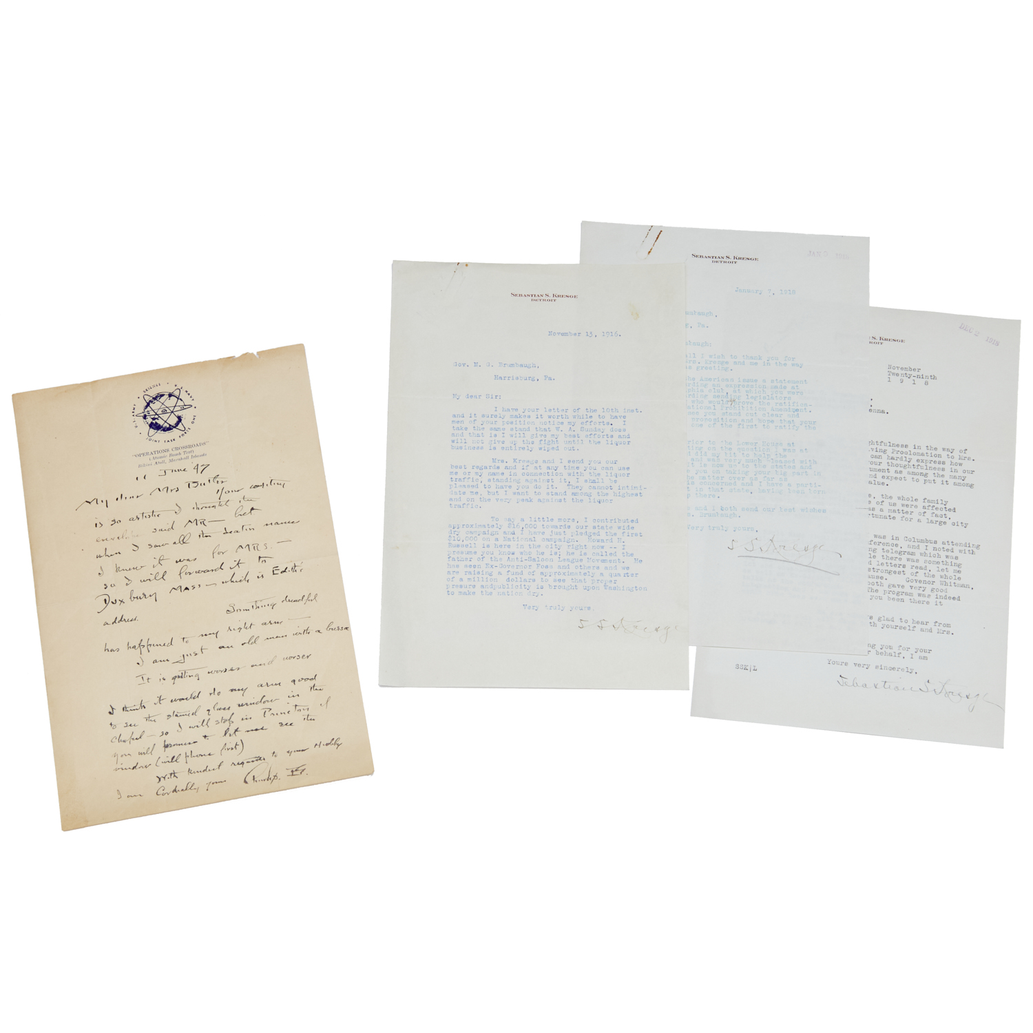 (4) DOCUMENTS: PROHIBITION,