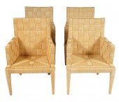 4 DONGHIA 'BLOCK ISLAND' WOVEN