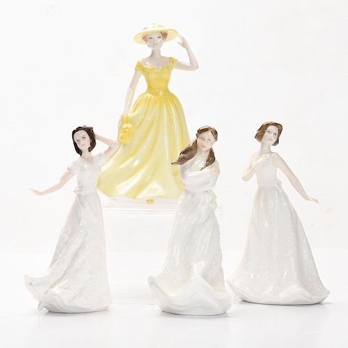 4 DOULTON FIGURINES,