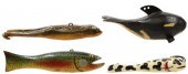 (4) DULUTH DFD FISH DECOYS, TR