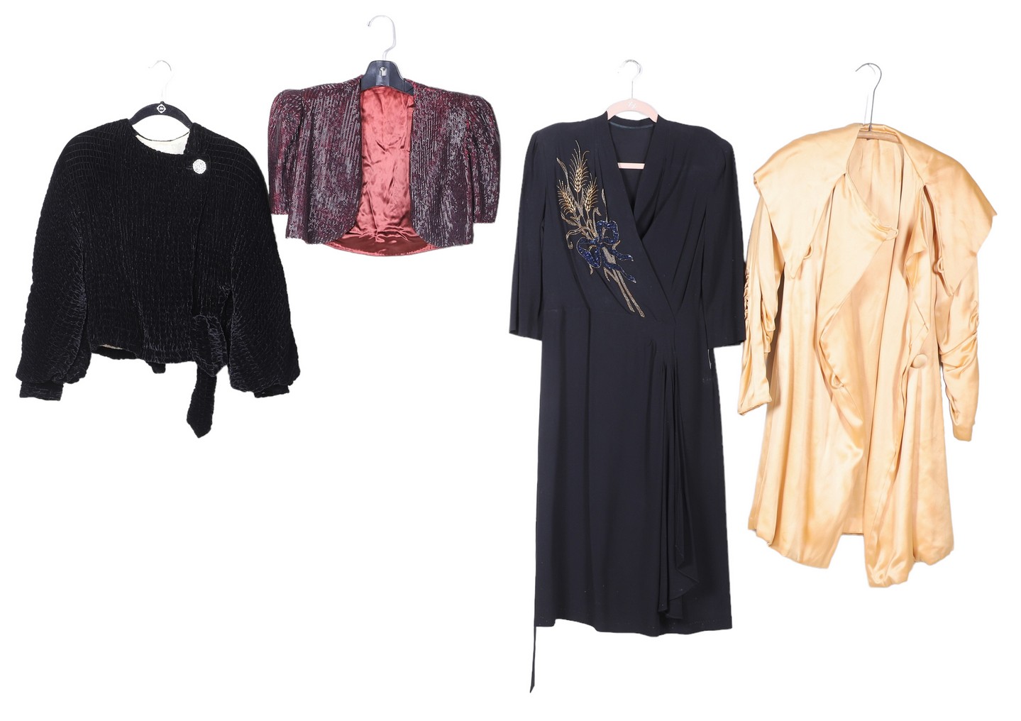 (4) Early 20th C jackets and
