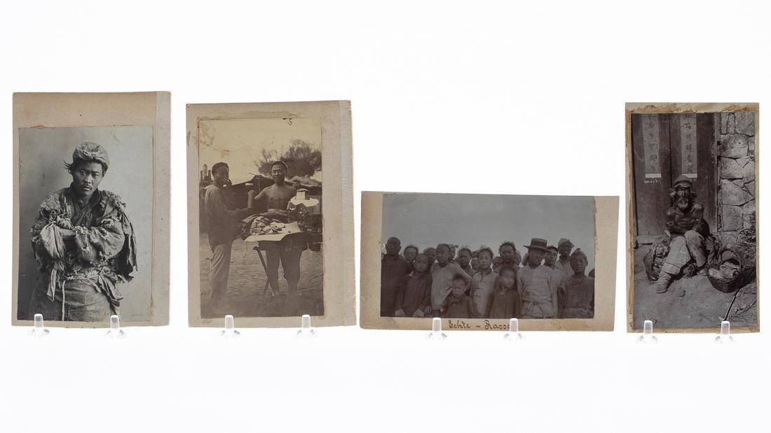 4 EARLY CHINESE PHOTOSone of old