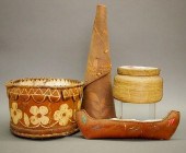 4 EASTERN WOODLANDS BIRCH BARK