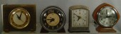 4 electric alarm clocks, 2 Tel