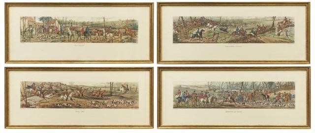 (4) ENGLISH EQUESTRIAN FOX HUNT