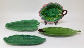 4 ENGLISH ETRUSCAN MAJOLICA PO