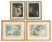 (4) ENGLISH PRINTS BY &AMP; AF