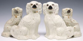 (4) ENGLISH STAFFORDSHIRE MANT