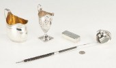 4 ENGLISH STERLING SILVER ITEM