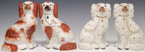 (4) ENGLISH VICTORIAN STAFFORDSHIRE