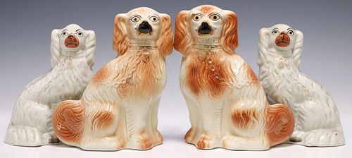(4) ENGLISH VICTORIAN STAFFORDSHIRE