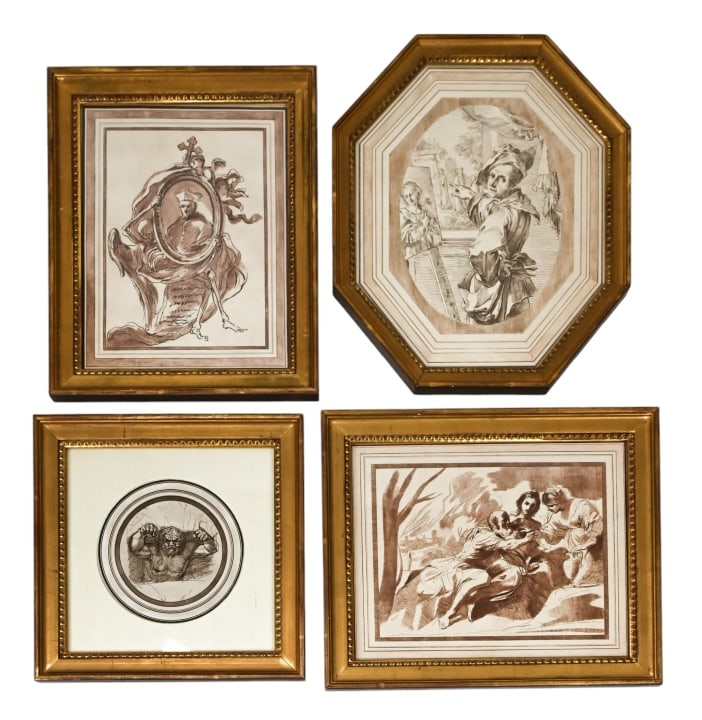 4 ENGRAVINGS CHARLES ROGERS