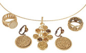 (4) ESTATE MILOR 14KT GOLD &AM