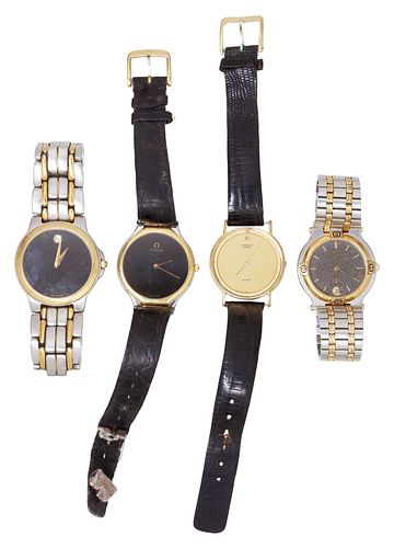 (4) ESTATE TWO-TONE STAINLESS STEEL