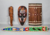 4 ETHNOGRAPHIC DECORATIVE ITEM