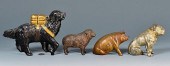 4 FIGURAL CAST IRON BANKSGroup