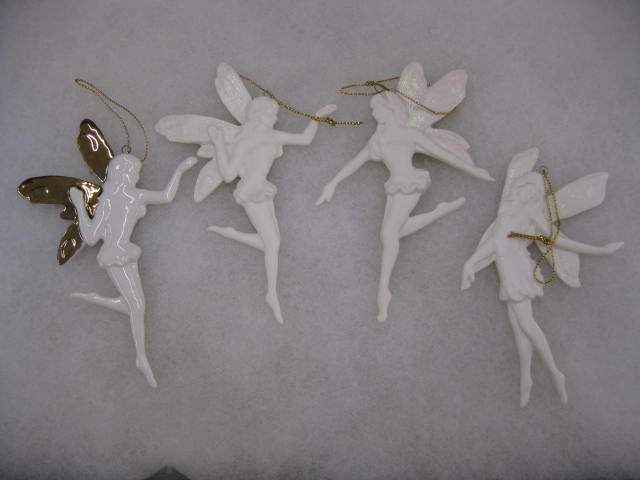 4 Figural Porcelain Christmas