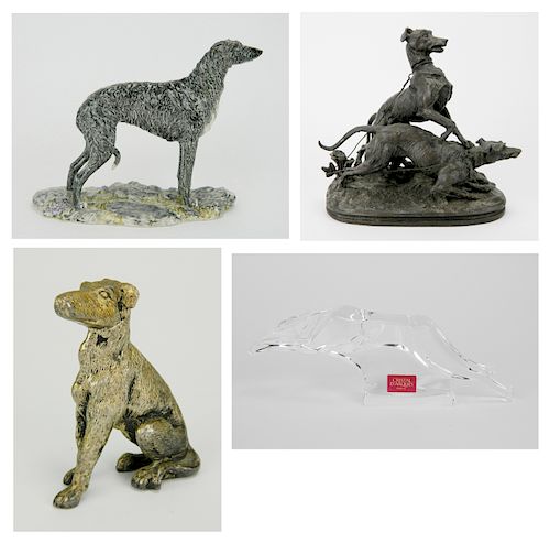 4 FIGURINES OF DOGS4 Figurines of
