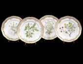 4 FLORA DANICA PIERCED DINNER