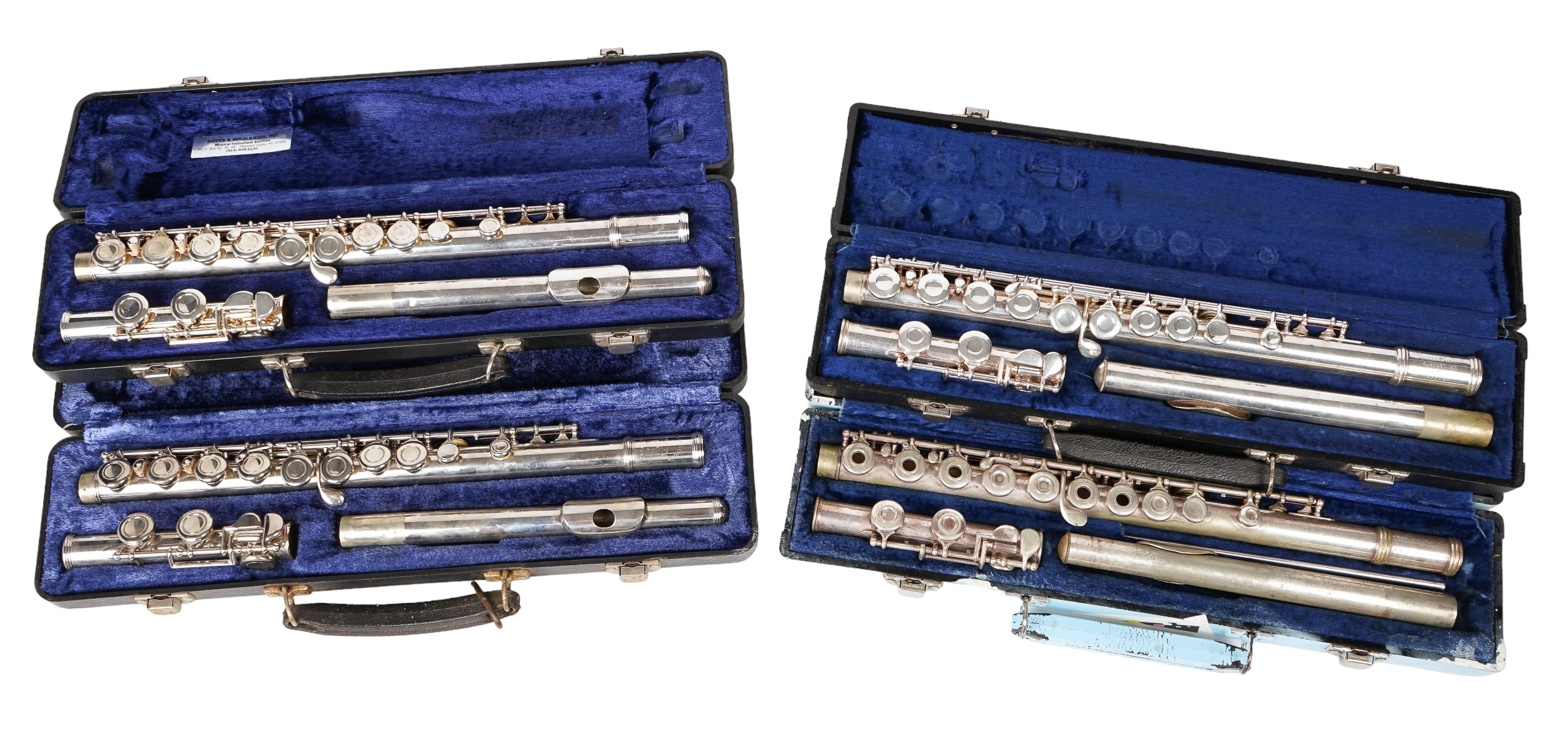 (4) Flutes, c/o Gemeinhardt M2