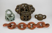 4 FOLK ART BOTTLE CAP ITEMS4 F