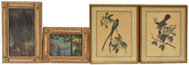 (4) FRAMED ART PRINTS, AFTER