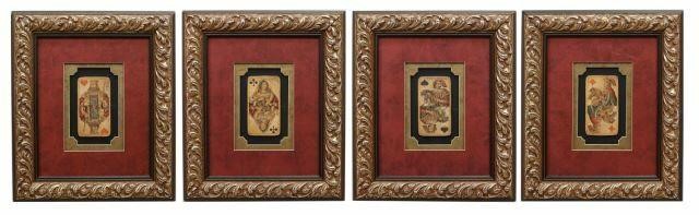 (4) FRAMED DECORATIVE ART,