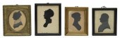 (4) FRAMED HOLLOW-CUT PORTRAIT