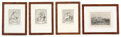 (4) FRAMED NEOCLASSICAL ENGRAV