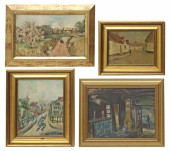 (4) FRAMED PAINTINGS, (1) LILI