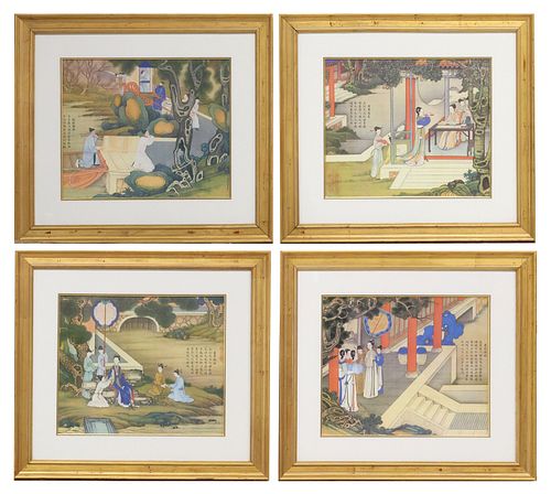 (4) FRAMED PRINTS AFTER JIAO