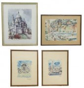 (4) FRAMED PRINTS, ORFEO TAMBU