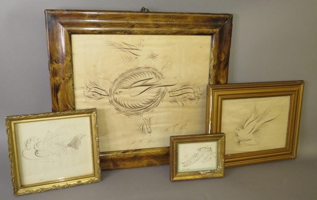 4 FRAMED REWARD OF MERIT