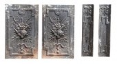 (4) FRENCH ARCHITECTURAL CAST