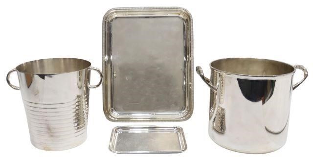 (4) FRENCH CHRISTOFLE SILVERPLATE