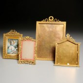 (4) FRENCH GILT BRONZE FRAMES