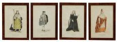 (4) FRENCH HISTORICAL COSTUME