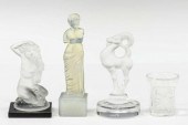 (4) FRENCH LALIQUE & SABINO AR