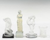 (4) FRENCH LALIQUE & SABINO AR