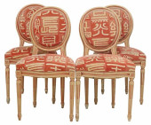 (4) FRENCH LOUIS XVI STYLE PAI