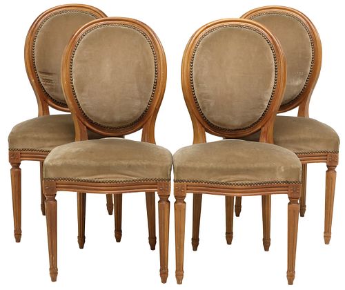 (4) FRENCH LOUIS XVI STYLE DINING