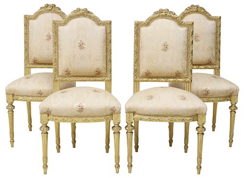(4) FRENCH LOUIS XVI STYLE